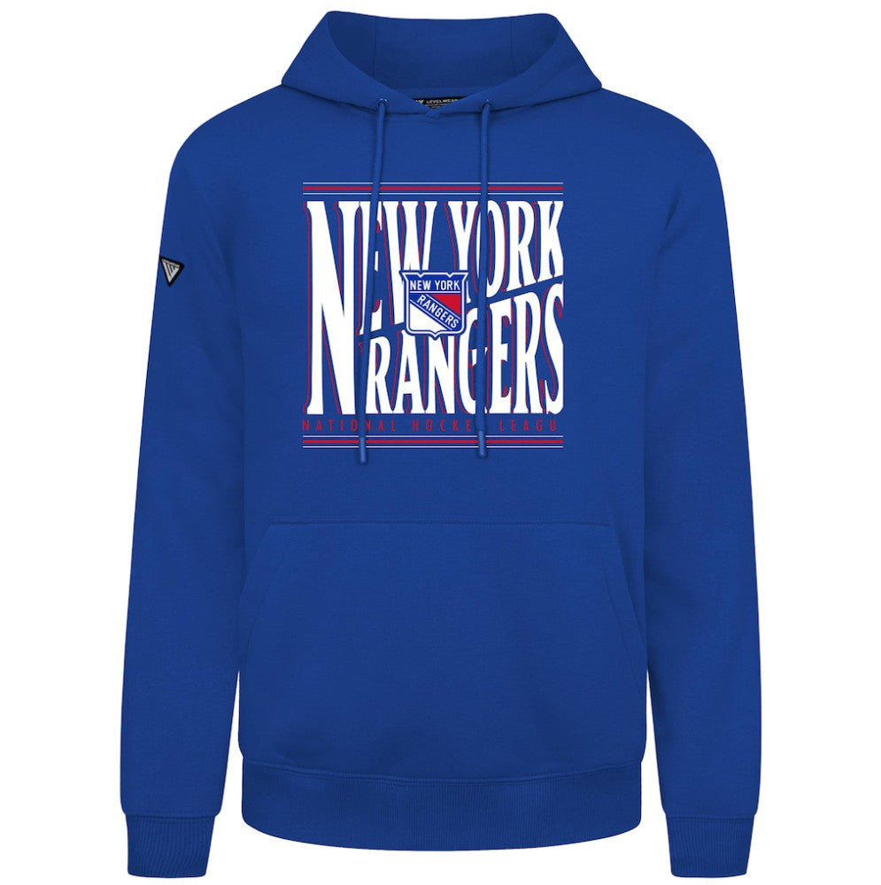 New York Rangers Levelwear Podium Powerhouse Pullover Hoodie - Royal | US 203092580