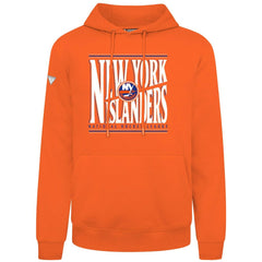 New York Islanders Levelwear Podium Powerhouse Pullover Hoodie - Orange | US 203092583