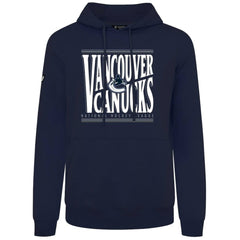 Vancouver Canucks Levelwear Podium Powerhouse Pullover Hoodie - Navy | US 203092592