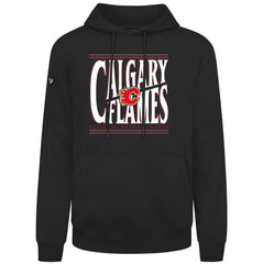 Calgary Flames Levelwear Podium Powerhouse Pullover Hoodie - Black | US 203092597