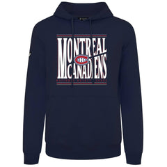 Montreal Canadiens Levelwear Podium Powerhouse Pullover Hoodie - Navy | US 203092599