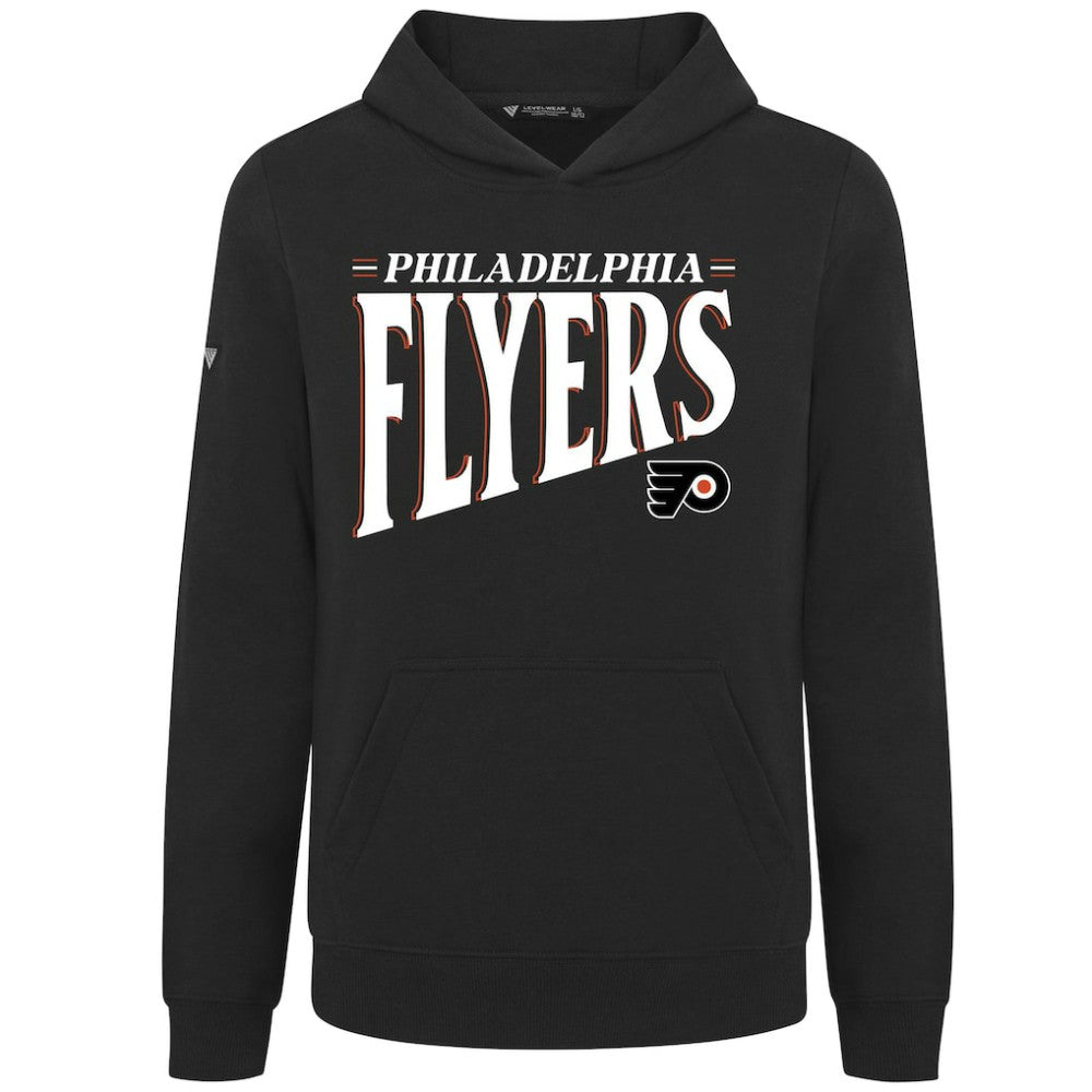 Philadelphia Flyers Levelwear Youth Jr Podium Tally Pullover Hoodie - Black | US 203092602