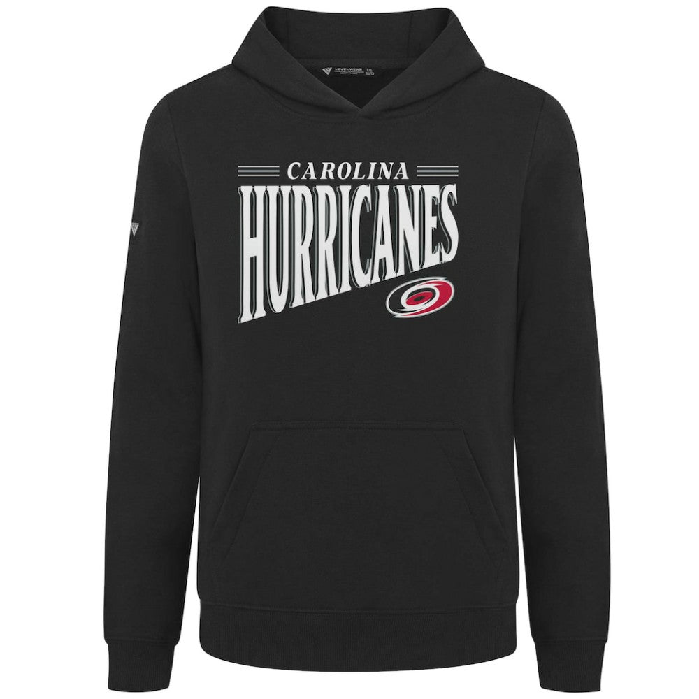 Carolina Hurricanes Levelwear Youth Jr Podium Tally Pullover Hoodie - Black | US 203092610