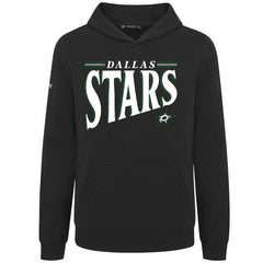 Dallas Stars Levelwear Youth Jr Podium Tally Pullover Hoodie - Black | US 203092614