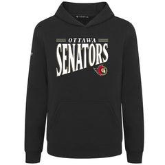 Ottawa Senators Levelwear Youth Jr Podium Tally Pullover Hoodie - Black | US 203092620