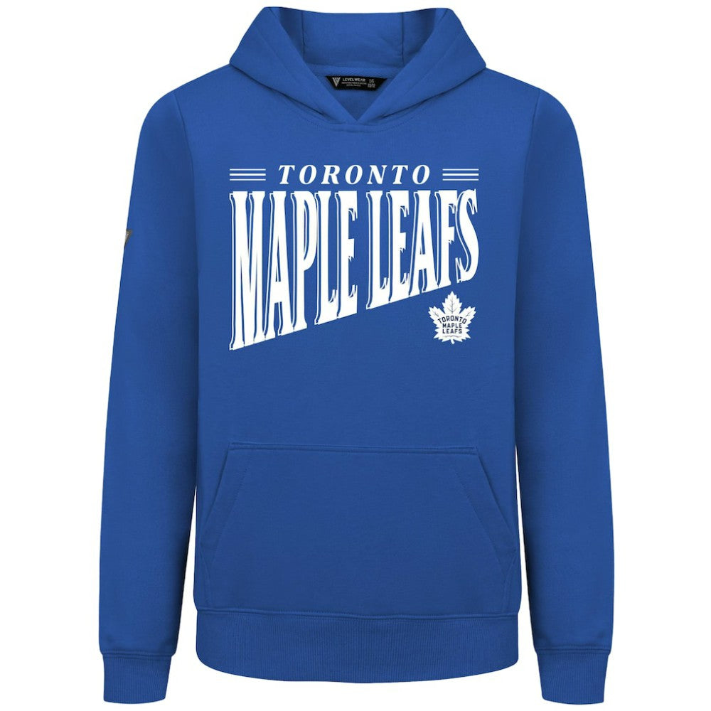 Toronto Maple Leafs Levelwear Youth Jr Podium Tally Pullover Hoodie - Royal | US 203092622