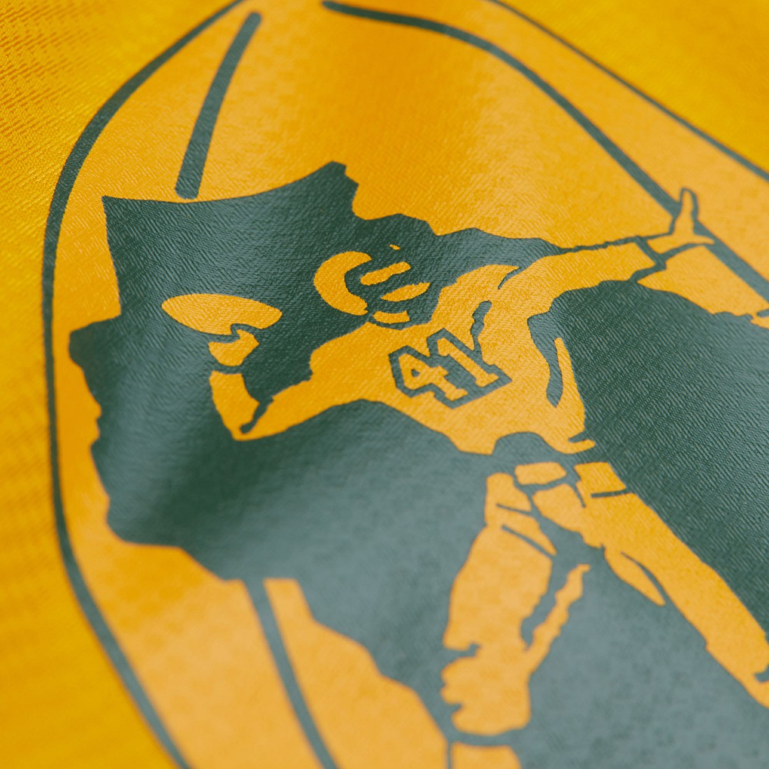 Green Bay Packers Tie Breaker Vintage Logo Lightweight Anorak Half-Zip Windbreaker - Gold/Green Windbreaker