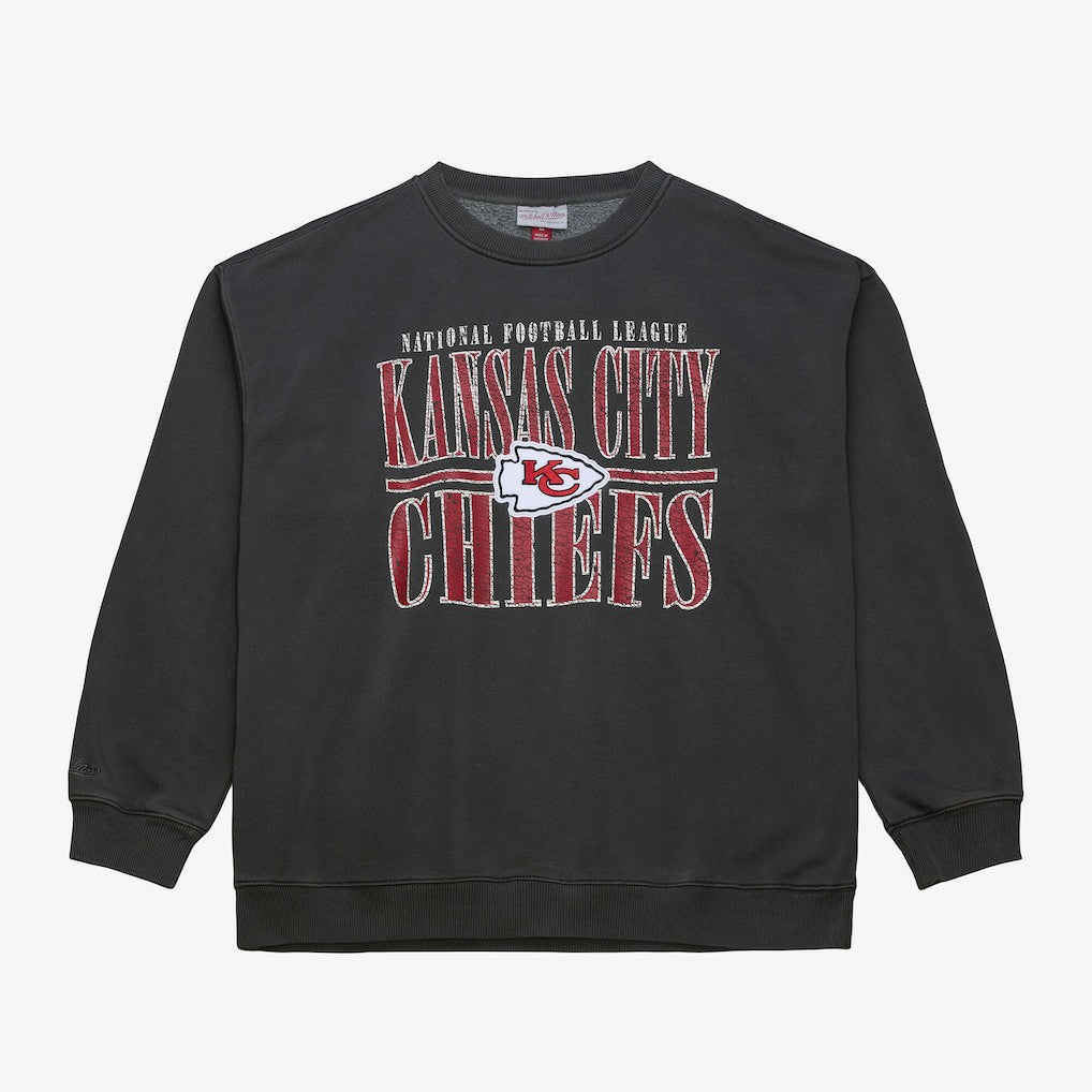 Kansas City Chiefs Downtown Collection Fleece Sweatshirt - Black Sweatshirts