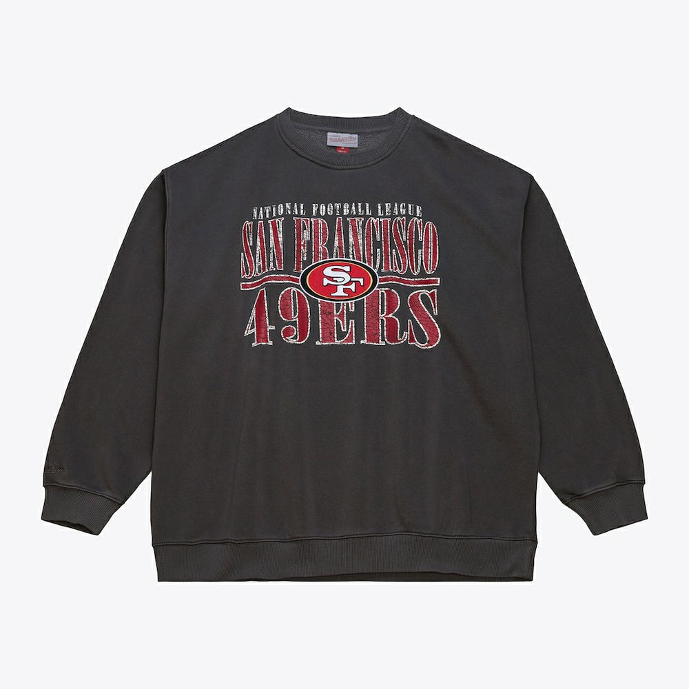 San Francisco 49ers Downtown Collection Fleece Sweatshirt - Black Sweatshirts