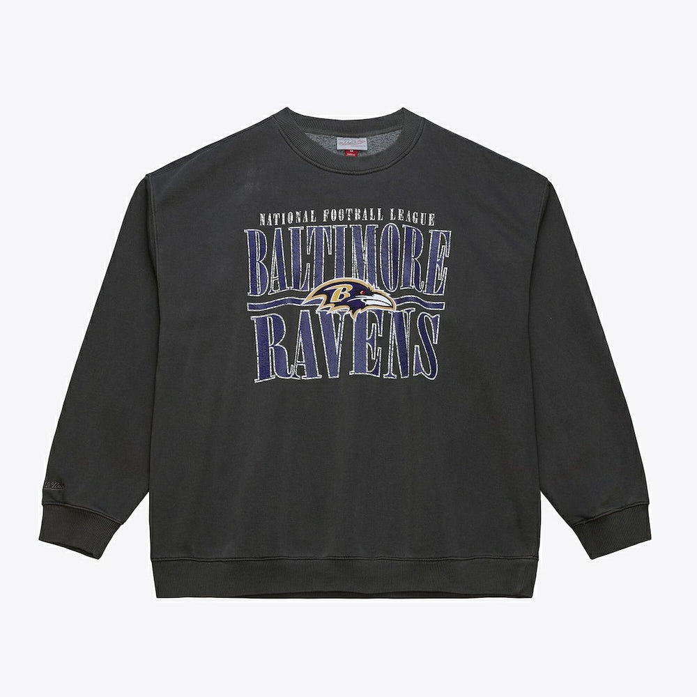 Baltimore Ravens Downtown Collection Fleece Sweatshirt - Black Sweatshirts