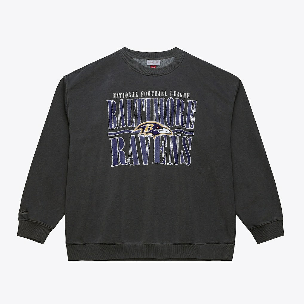 Baltimore Ravens Downtown Collection Fleece Sweatshirt - Black Sweatshirts