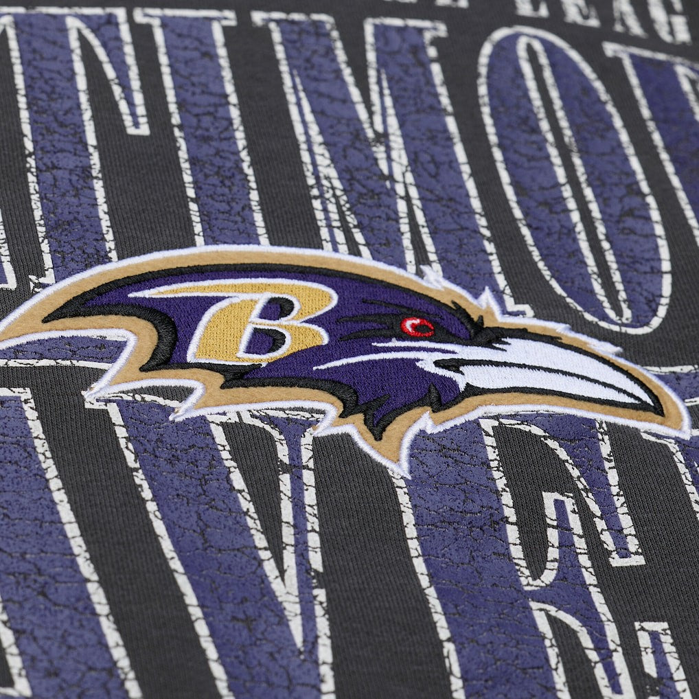 Baltimore Ravens Downtown Collection Fleece Sweatshirt - Black Sweatshirts
