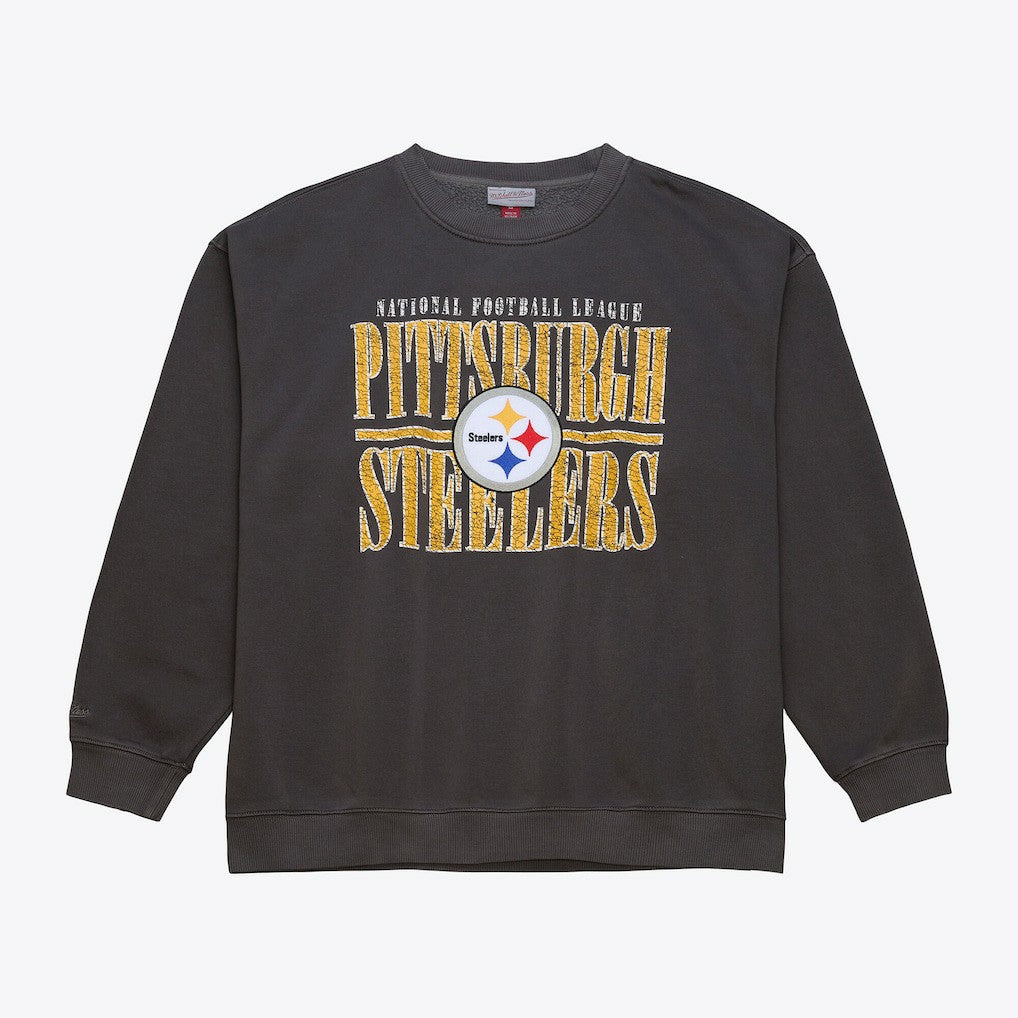 Pittsburgh Steelers Downtown Collection Fleece Sweatshirt - Black Sweatshirts