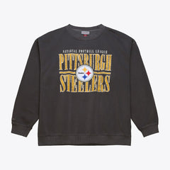 Pittsburgh Steelers Downtown Collection Fleece Sweatshirt - Black Sweatshirts