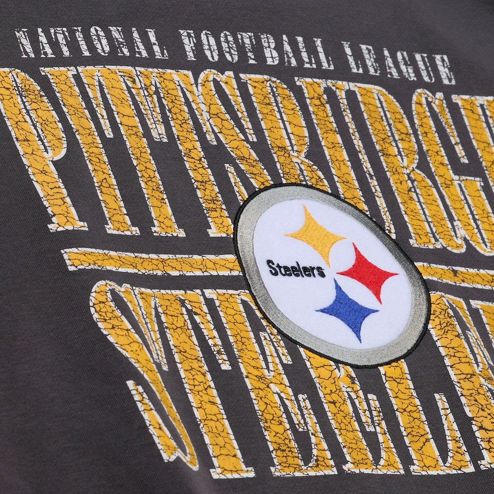 Pittsburgh Steelers Downtown Collection Fleece Sweatshirt - Black Sweatshirts