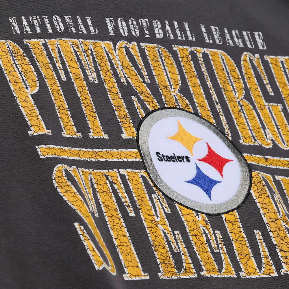 Pittsburgh Steelers Downtown Collection Fleece Sweatshirt - Black Sweatshirts