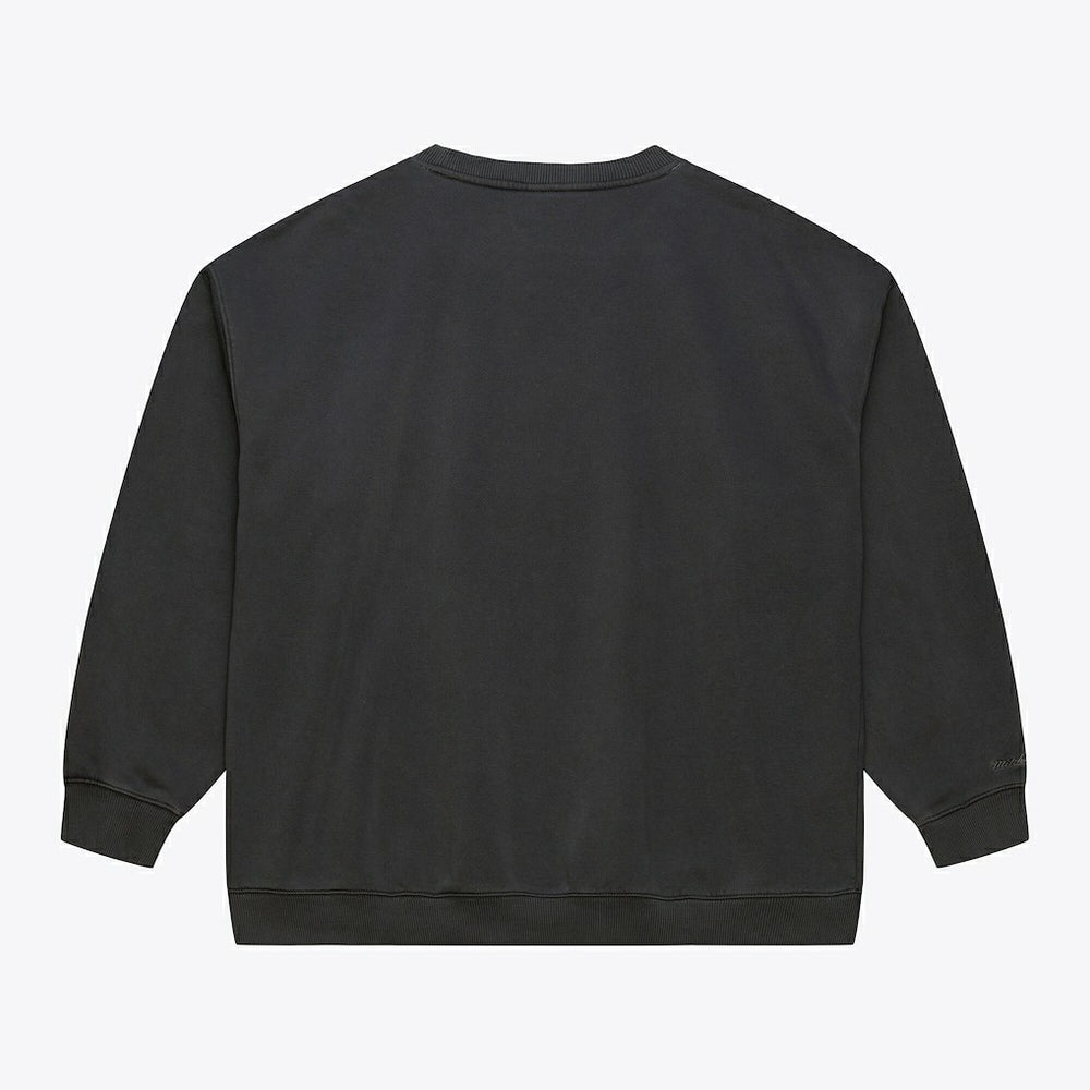 Buffalo Bills Downtown Crew Vintage Logo Sweatshirt - Black Sweatshirts