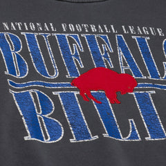 Buffalo Bills Downtown Crew Vintage Logo Sweatshirt - Black Sweatshirts