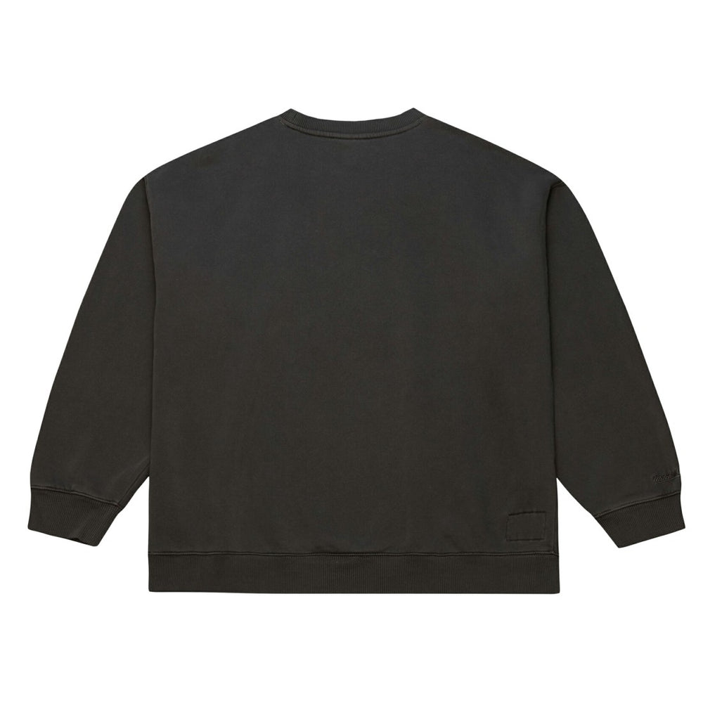 Green Bay Packers Downtown Crew Vintage Logo Sweatshirt - Black Sweatshirts