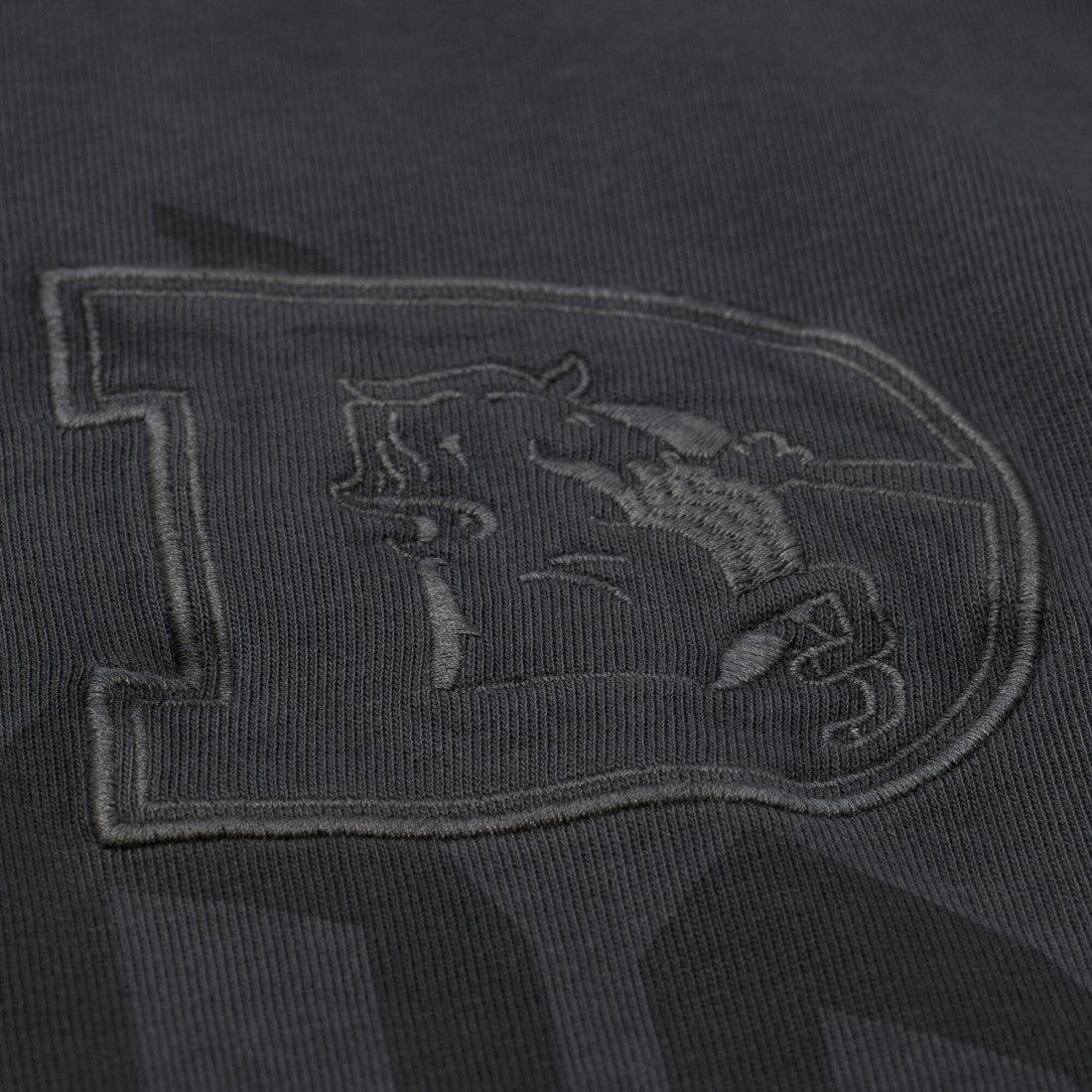 Denver Broncos Downtown Collection Premium Vintage Logo T-Shirt - Black T-shirts