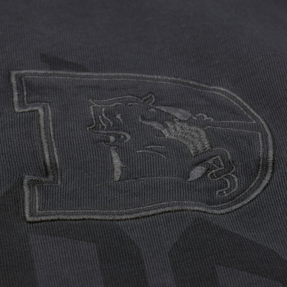 Denver Broncos Downtown Collection Premium Vintage Logo T-Shirt - Black T-shirts