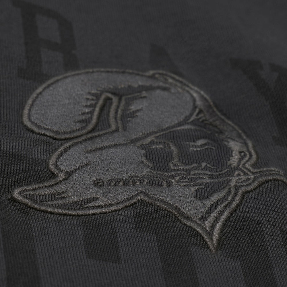 Tampa Bay Buccaneers Downtown Collection Premium Vintage Logo T-Shirt - Black T-shirts
