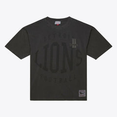 Detroit Lions Downtown Collection Premium Vintage Logo T-Shirt - Black T-shirts