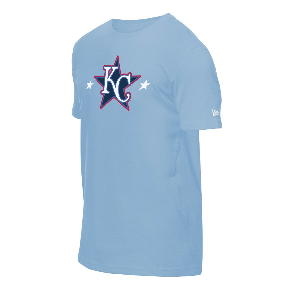 Kansas City Royals New Era 2025 MLB All-Star Game Workout T-Shirt - Light Blue T-shirts