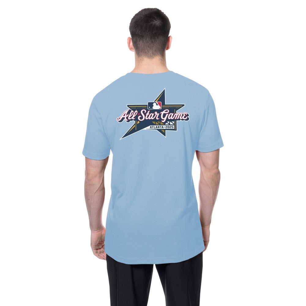 Cincinnati Reds New Era 2025 MLB All-Star Game Workout T-Shirt - Light Blue T-shirts