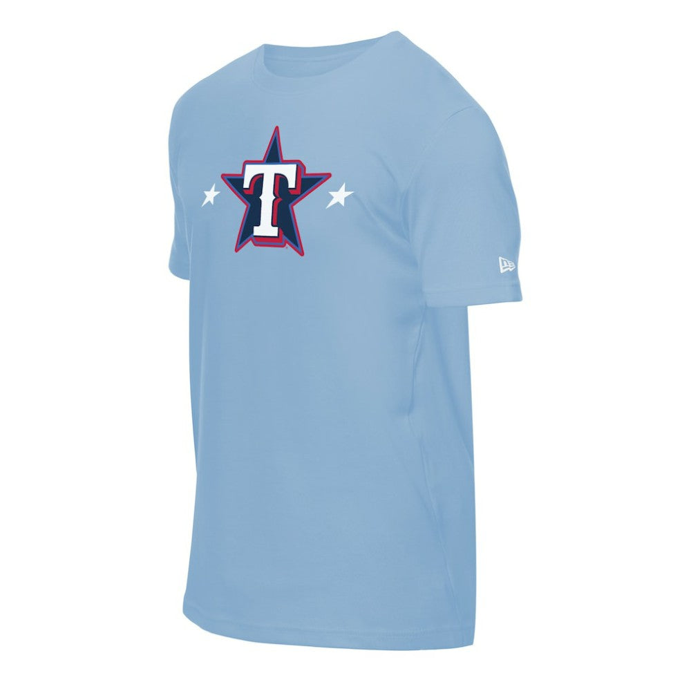 Texas Rangers New Era 2025 MLB All-Star Game Workout T-Shirt - Light Blue T-shirts