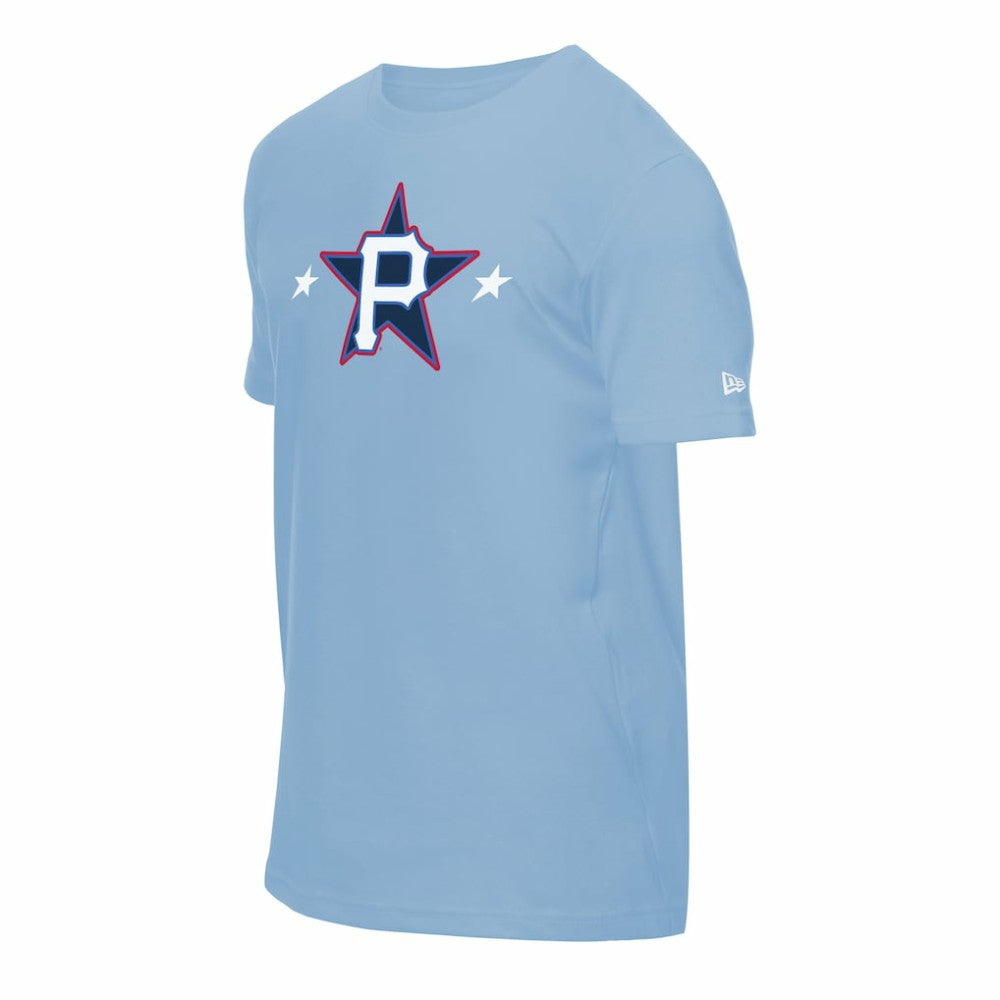 Pittsburgh Pirates New Era 2025 MLB All-Star Game Workout T-Shirt - Light Blue T-shirts
