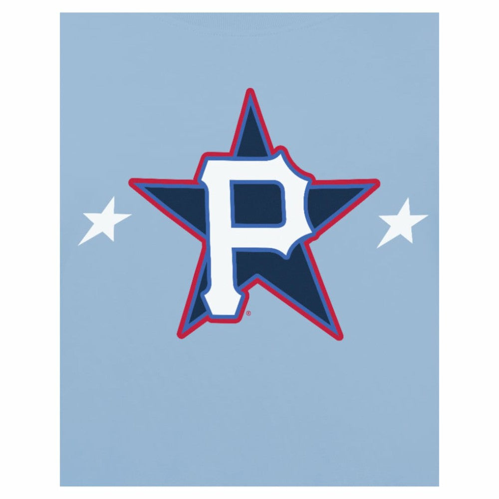 Pittsburgh Pirates New Era 2025 MLB All-Star Game Workout T-Shirt - Light Blue T-shirts