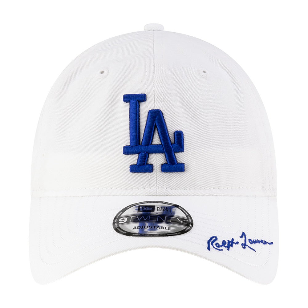 Los Angeles Dodgers New Era Ralph Lauren x MLB 9TWENTY Adjustable Hat - White Hats