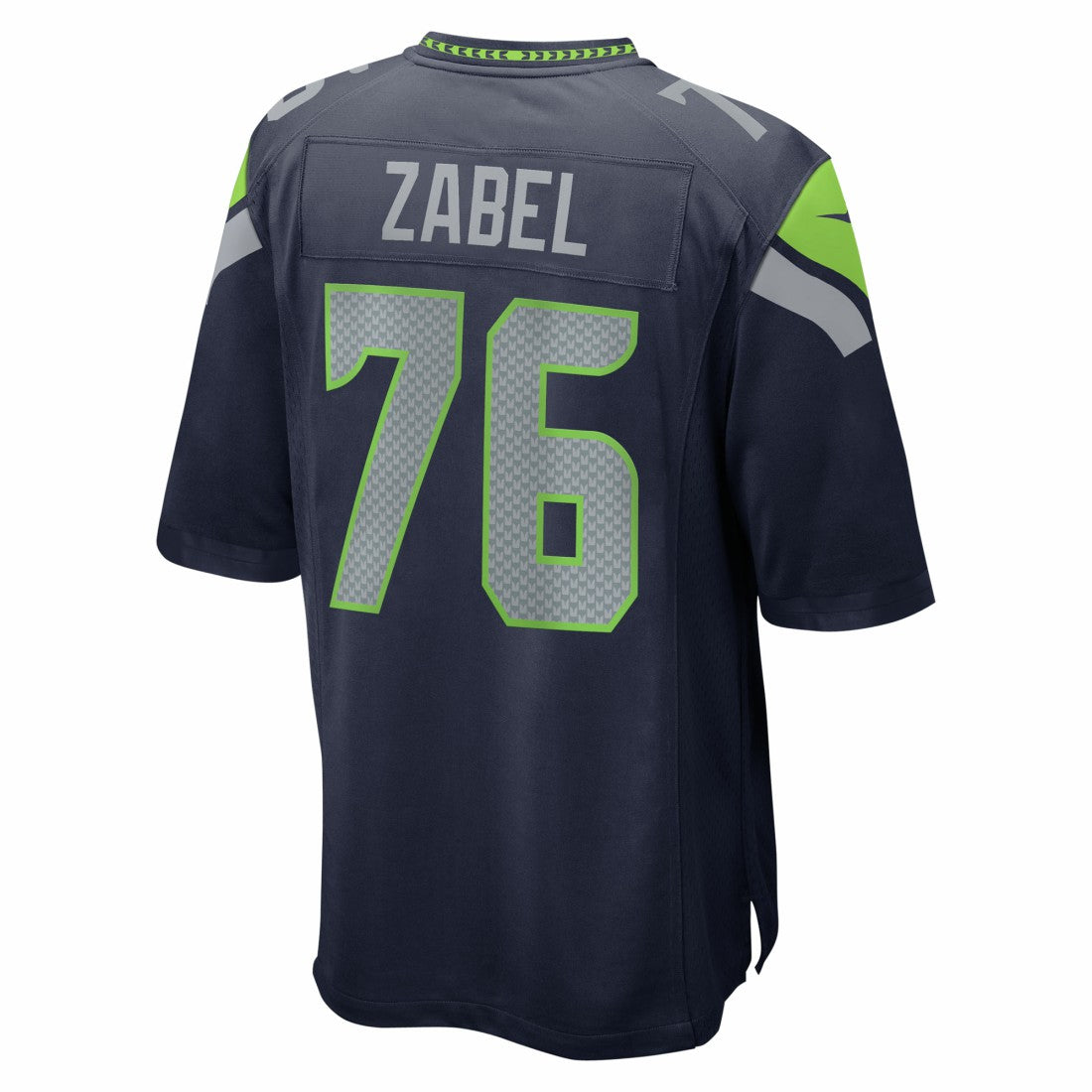 Grey Zabel Seattle Seahawks 2025 NFL Draft First Round Pick Game Jersey - College Navy Jerseys