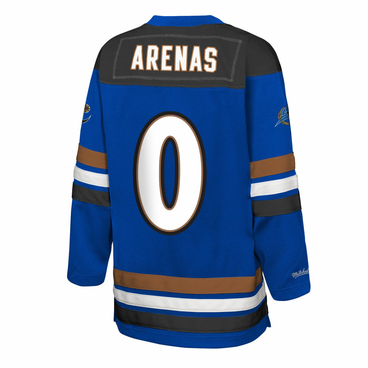 Gilbert Arenas Washington Wizards Youth Maxxed Out 2.0 Fashion Hockey Jersey Blue - Mitchell & Ness