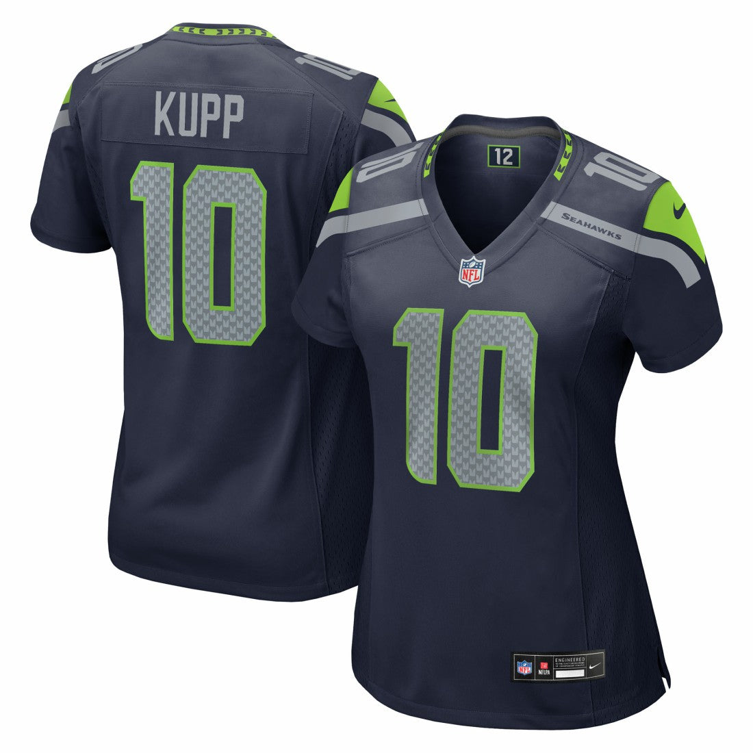 Cooper Kupp Seattle Seahawks Women's Team Game Jersey - College Navy Jerseys