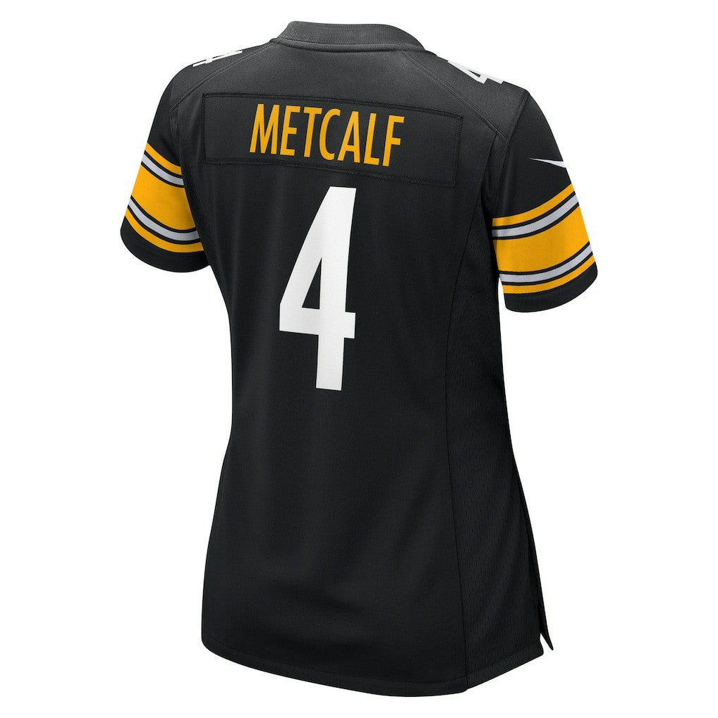 DK Metcalf Pittsburgh Steelers Women's Team Game Jersey - Black Jerseys