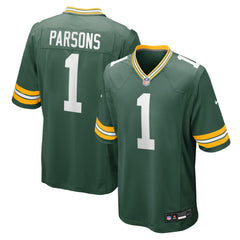 Micah Parsons Green Bay Packers Game Player Jersey - Green Jerseys