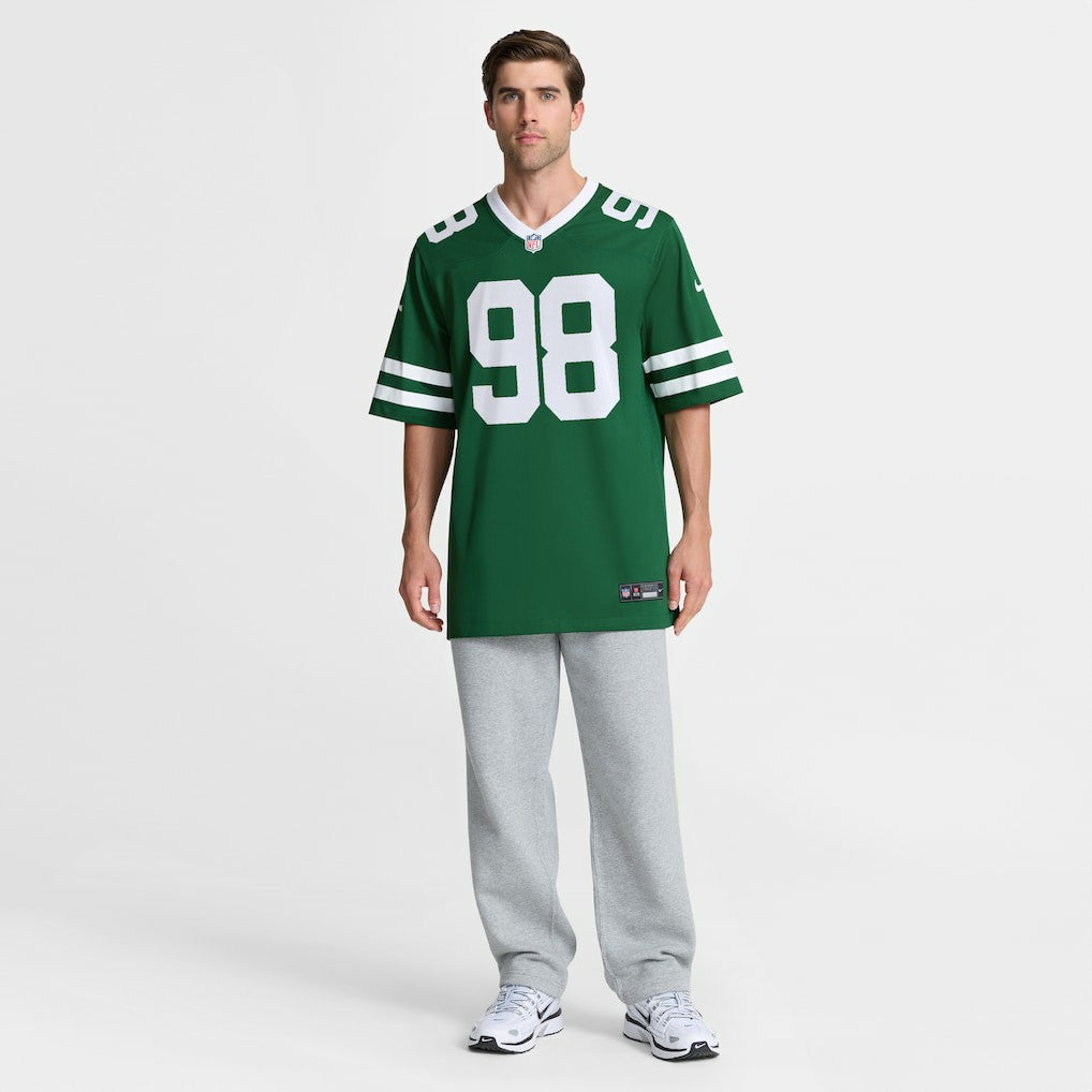 Mazi Smith New York Jets Team Game Jersey - Legacy Green Jerseys