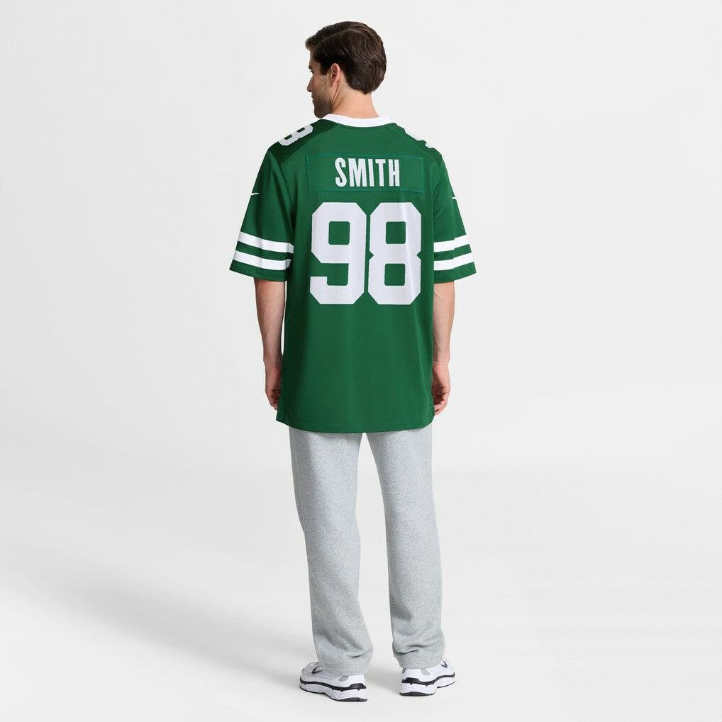 Mazi Smith New York Jets Team Game Jersey - Legacy Green Jerseys