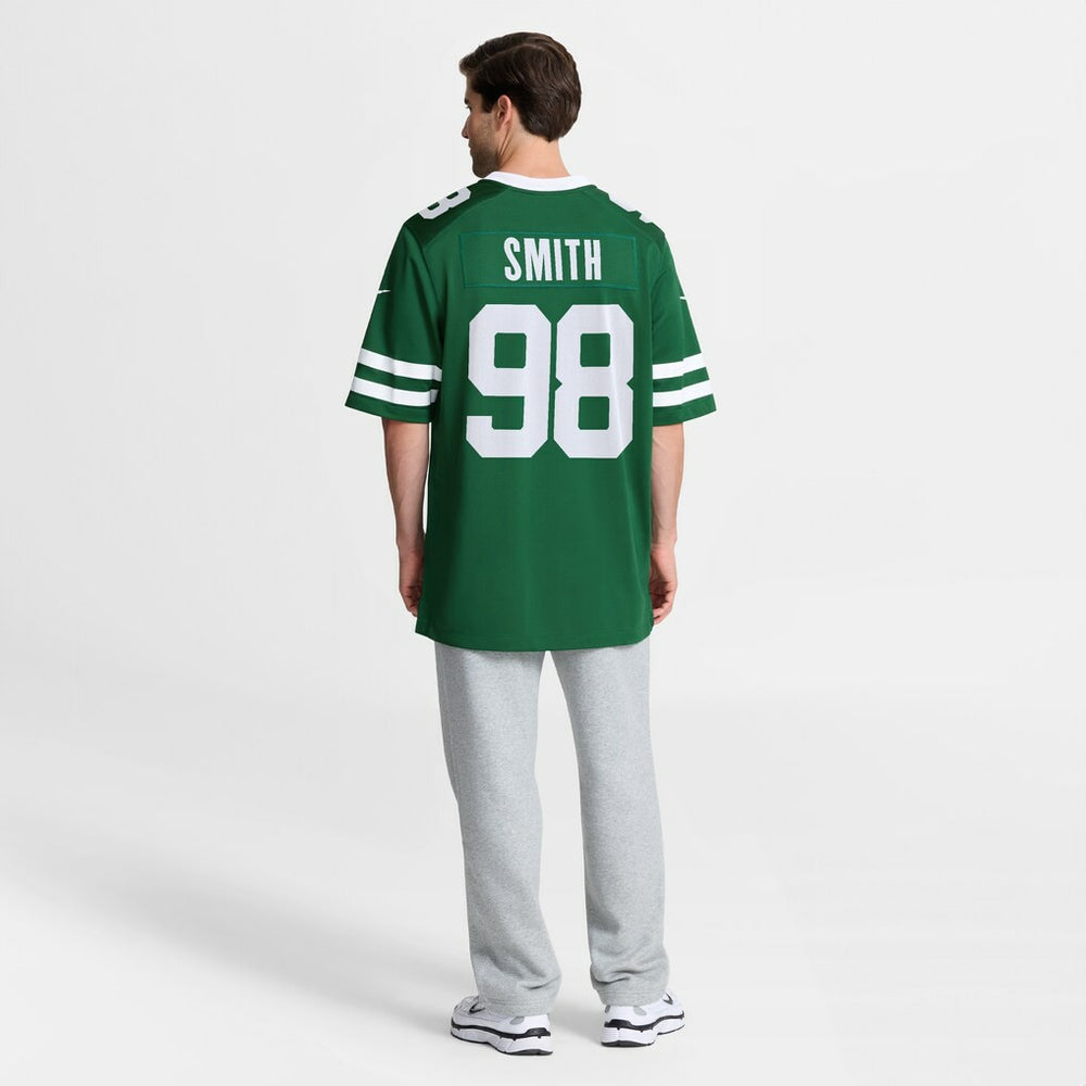 Mazi Smith New York Jets Team Game Jersey - Legacy Green Jerseys
