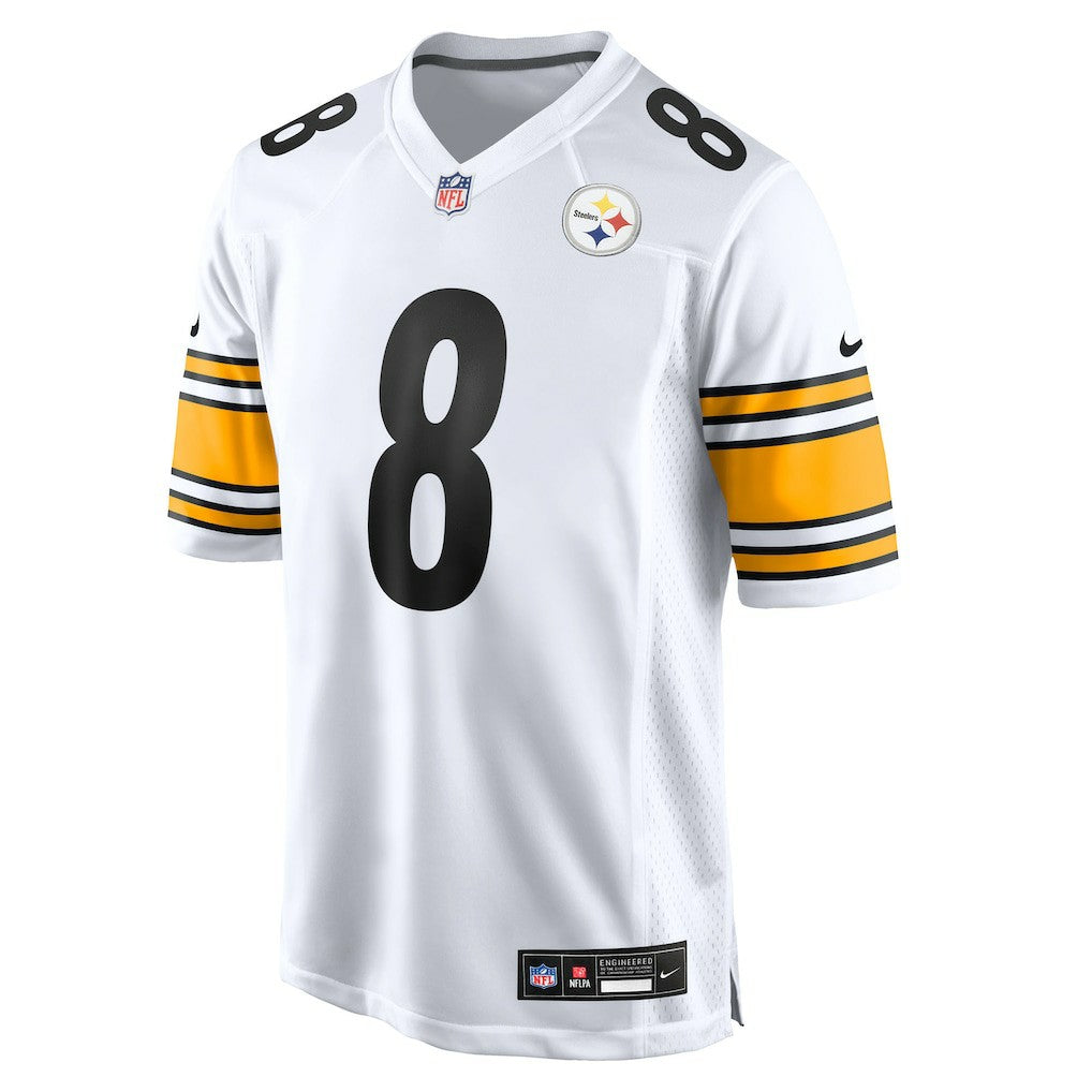 Aaron Rodgers Pittsburgh Steelers Game Jersey - White Jerseys