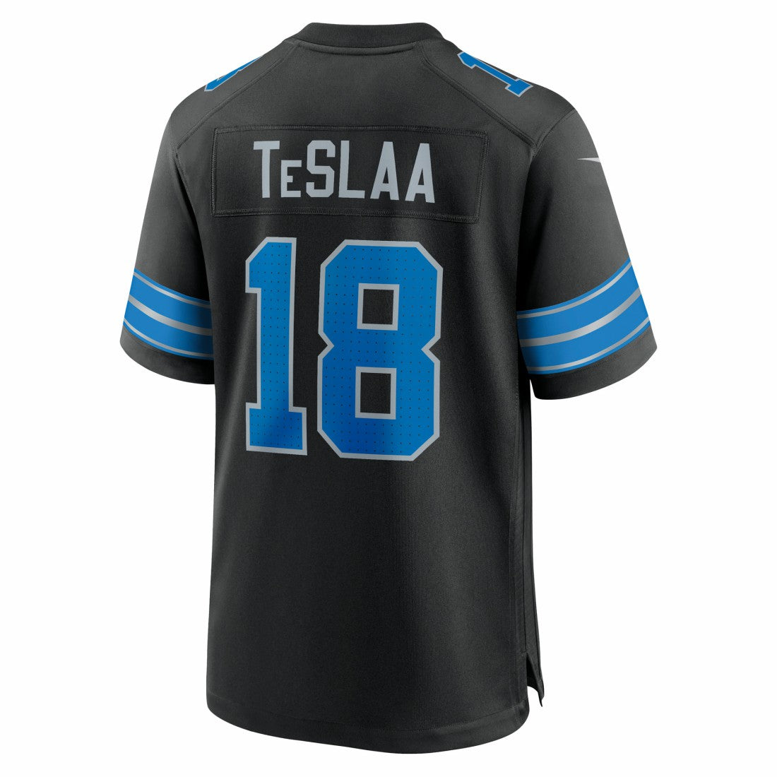 Isaac TeSlaa Detroit Lions Alternate Game Player Jersey - Black Jerseys