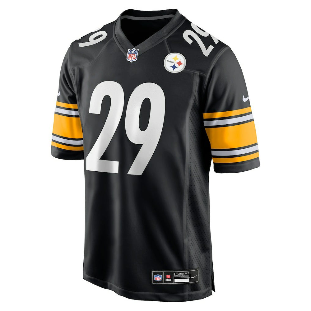 Kyle Dugger Pittsburgh Steelers Team Game Jersey - Black Jerseys