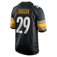 Kyle Dugger Pittsburgh Steelers Team Game Jersey - Black Jerseys