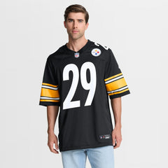 Kyle Dugger Pittsburgh Steelers Team Game Jersey - Black Jerseys