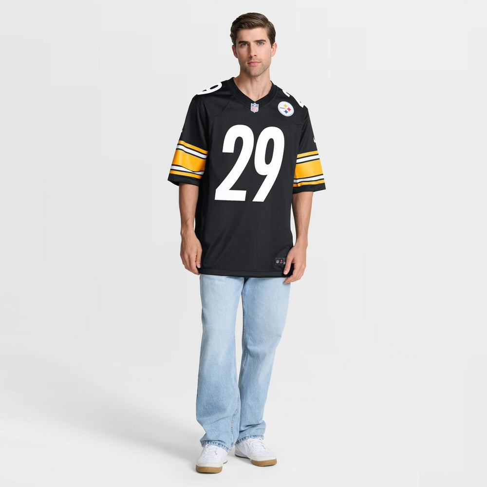 Kyle Dugger Pittsburgh Steelers Team Game Jersey - Black Jerseys