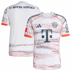 Bayern Munich 2025/26 Away Jersey White - Adidas on sale