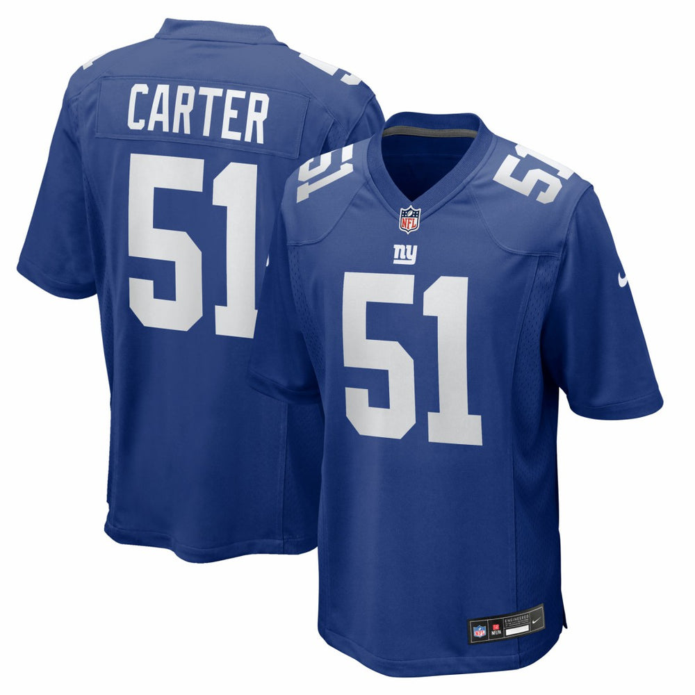 Abdul Carter New York Giants Youth Game Jersey - Royal Jerseys