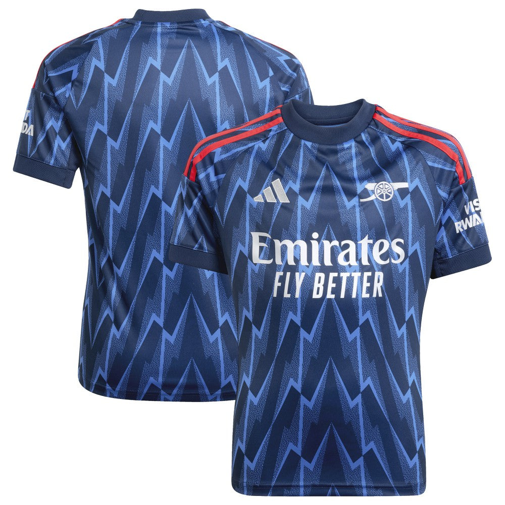 Arsenal Youth 2025/26 Away Replica Jersey Blue - Adidas discount